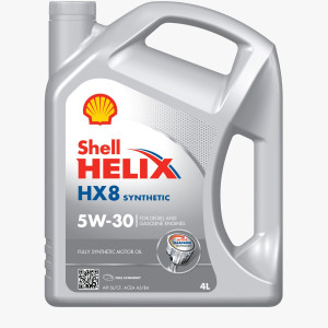 олива SHELL  Helix  НX8   5W30 4л