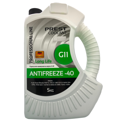 антифриз PREST COOLANT -40 (Green) 5кг