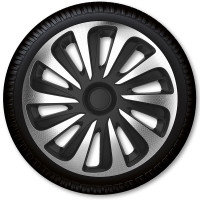 ARGO  Колпаки Caliber Carbon Silver&Black R15 (к-т)