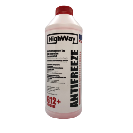 антифриз HIGHWAY  G12+ концентрат (червоний) 1.5л