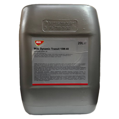 олива MOL Dynamic Transit 15W-40 20л
