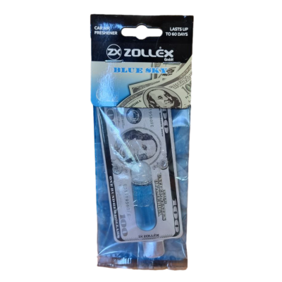 ZOLLEX  Освежитель воздуха DOLLAR (Blue sky) 17000