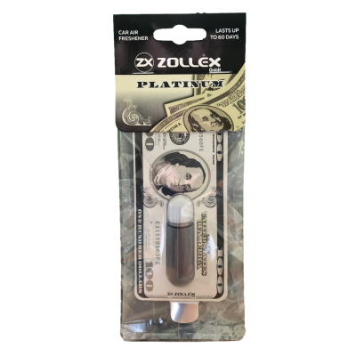 ZOLLEX  Освежитель воздуха DOLLAR (Platinum ) 17005