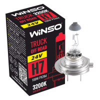 WINSO Лампа галогенна 24V H7 TRUCK OFF ROAD 100W PХ26d