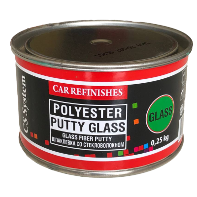 CSS GLASS Шпаклівка (зі скловолокном) (0,25 кг)
