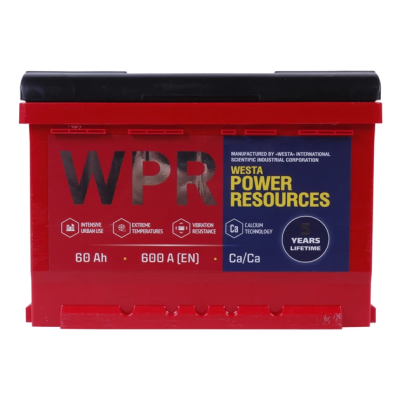 аккумулятор  WPR red  6СТ-60 (0) (600A)