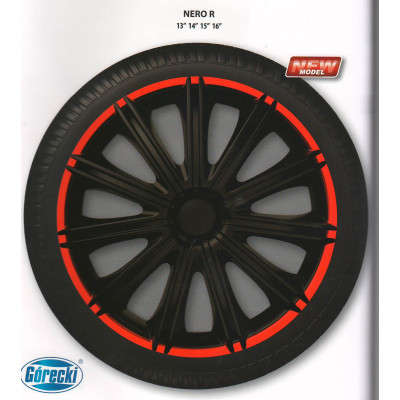 ARGO  Ковпаки R NERO Black R15 (к-т)