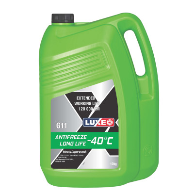 антифриз LUXE Long Life -40 (зелений) 10кг