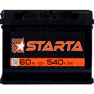 акумулятор STARTA 6СТ-60 (1) (540А)