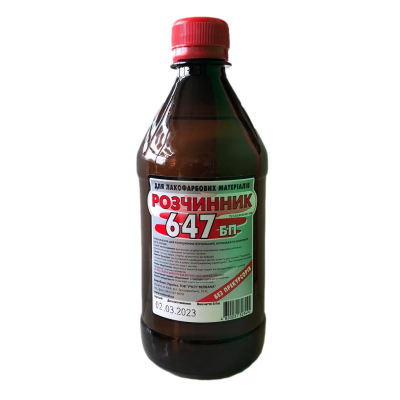 растворитель VELVANA  647  б/п  0,4кг