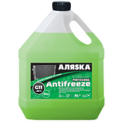 антифриз АЛЯСКА-30 (зелений) 5кг
