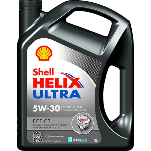 олива SHELL  Helix  Ultra  Extra (ECT)  5W30 4л