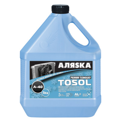 тосол  АЛЯСКА  А-40  (Еко)  5кг
