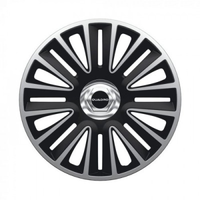 ARGO  Колпаки Quadro PRO Silver&Black R13 (к-т)
