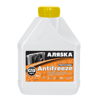 антифриз АЛЯСКА-40 (жовтий) 1кг