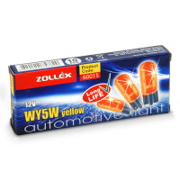 ZOLLEX Лампа автомоб.  WY5W (желтая) 12V 60015 (10шт.) (безцоколь, поворот)