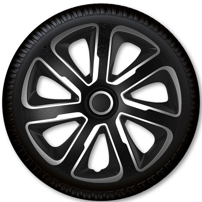 ARGO  Ковпаки LIVORNO Carbon Silver&Black R15 (к-т)