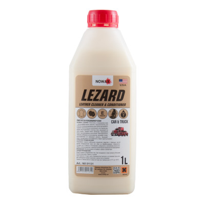NOWAX Очисник та кондиціонер шкіри LEZARD 1л (готовий)