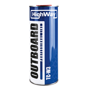 масло HIGHWAY  2T OUTBOARD API TC-W3 мин. 1л