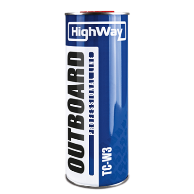масло HIGH WAY  2T OUTBOARD API TC-W3 мин. 1л