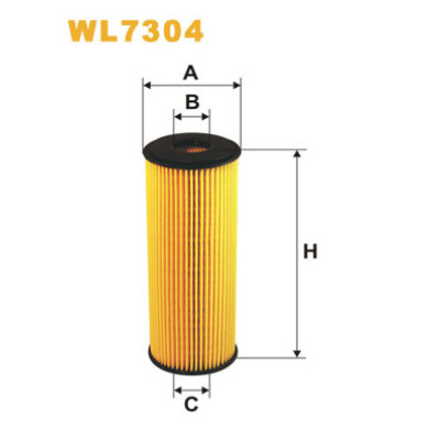 фильтр масляный   WIX WL7304