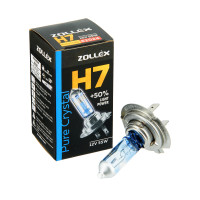 ZOLLEX Лампа авто. галоген.  H7 12V 55W Pure crystal 62024