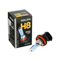 ZOLLEX Лампа авто. галоген.  H8 12V 35W Pure vision 60224