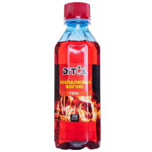 DITOL Разжигатель огня (гель) 250 мл.