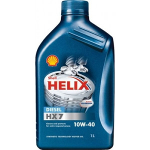 олива SHELL  Helix  Diesel  HX7 10W40 1л