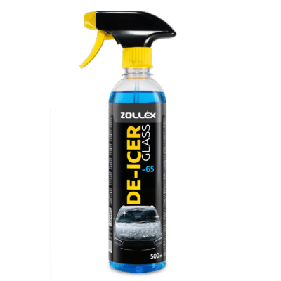 Zollex Розморожувач скла Glass DE-ICER (-65), 500мл, 18088