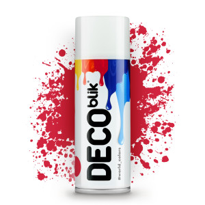 DECO BLIK 3028 Фарба Проста червона 400мл