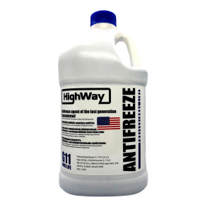 антифриз HIGHWAY  G11 концентрат синий 3.78л