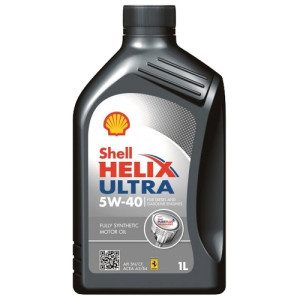 олива SHELL  Helix  Ultra  5W40 1л
