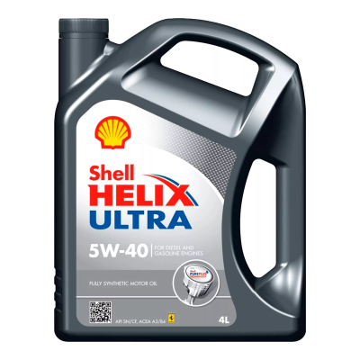 олива SHELL  Helix  Ultra  5W40 4л