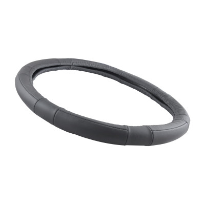 WINSO Чехол на руль кожаный, M 37-39 Ø, черный