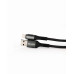 Zollex Кабель 3A USB to to Lighting 1м Black 12207	