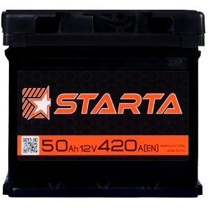 аккумулятор STARTA 6СТ-50 (0) (420А)