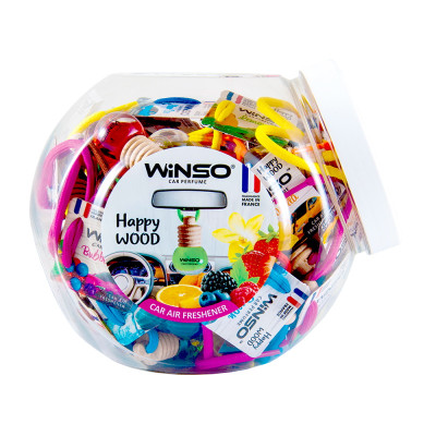 WINSO Набор миксов жидкостных ароматизаторов Happy Wood (40шт)