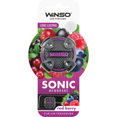 WINSO Освіжувач повітря Sonic, на дефлектор - Red Berry