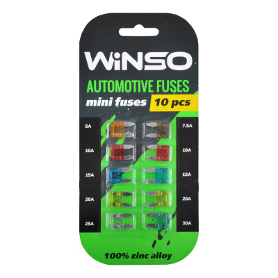 WINSO Предохранители мини 10шт