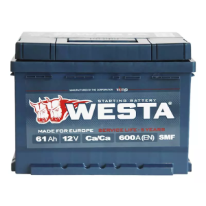 акумулятор  WESTA SMF 6СТ-61 (1) (600A)