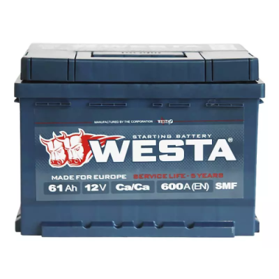 аккумулятор  WESTA SMF 6СТ-61 (1) (600A)