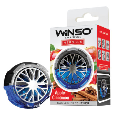 WINSO Освіжувач повітря Merssus, на дефлектор 18мл.,  Apple Cinnamon