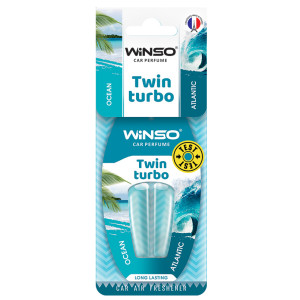 WINSO Освіжувач повітря з подв-ю капсулою Twin Turbo -  Atlantic & Ocean