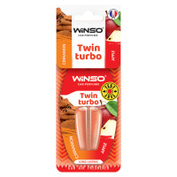 WINSO Освіжувач повітря з подв-ю капсулою Twin Turbo - Apple & Cinnamon