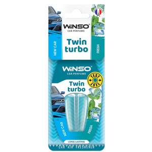 WINSO Освіжувач повітря з подв-ю капсулою Twin Turbo - New Car & Fresh