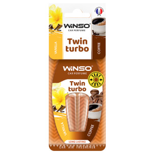 WINSO Освіжувач повітря з подв-ю капсулою Twin Turbo - Vanilla & Coffee
