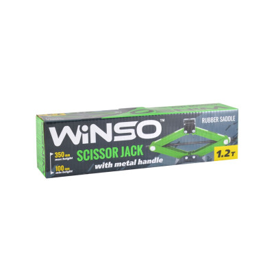 WINSO Домкрат ромбовий, 1,2т, висота 100-350 мм