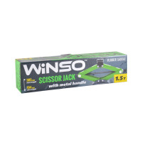 WINSO Домкрат ромбовий, 1,5т, висота 104-385 мм WINSO Домкрат ромбовий, 1,5т, висота 104-385 мм