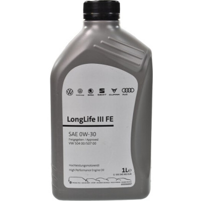 масло VW LongLife III FE 0W30 1л